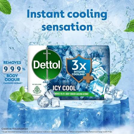 Dettol cool soap-100g