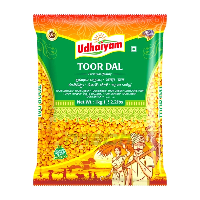Udhaiyam Toor Dal 1kg