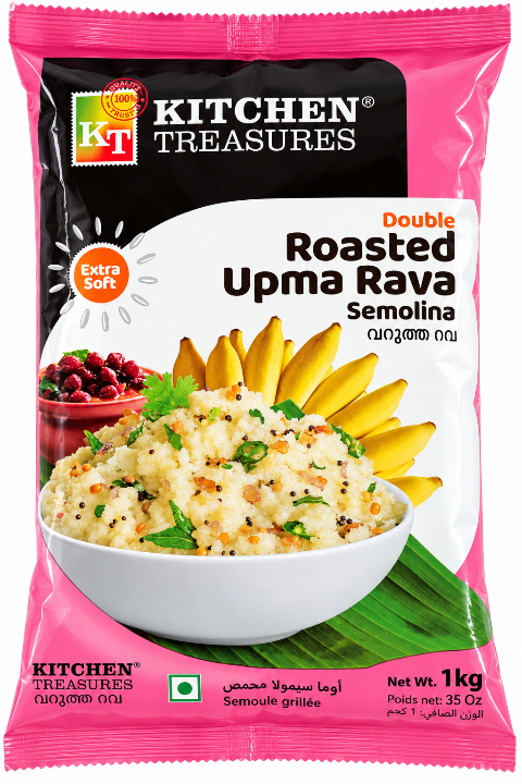 Kitchen Treasures Roasted Upma Rava-1kg