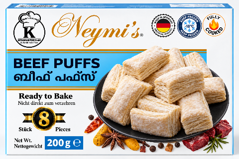 Neymi’s Beef Puffs ( Ready to bake )-200g