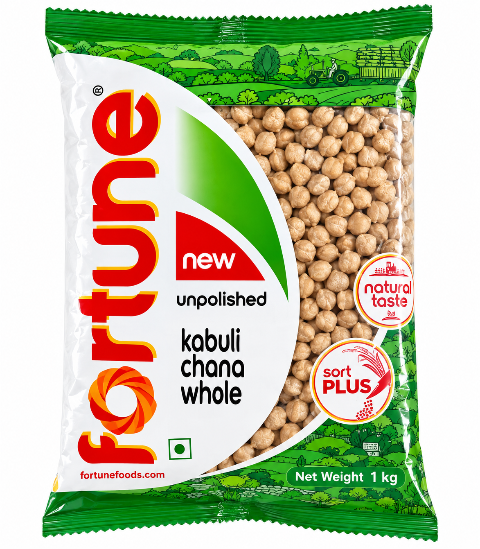 Fortune white chick peas-1kg